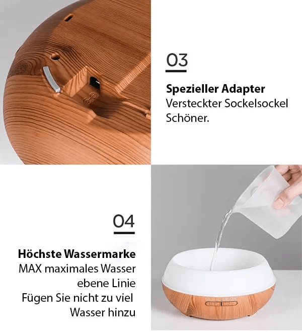 Wooden Ultrasonic Air Humidifier