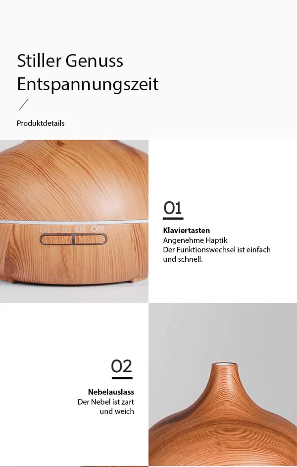 Wooden Ultrasonic Air Humidifier