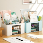 Double-Deck Desk Organizer